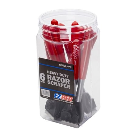 Ezred MONSTER 6" SCRAPERS (JAR OF 10 MS600) EZMS60010PK